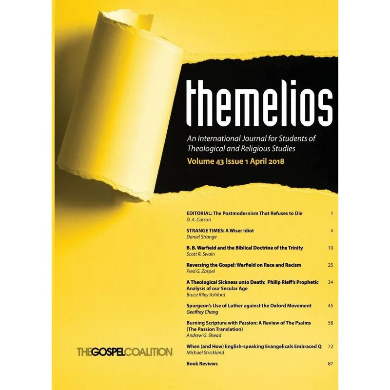 Themelios, Volume 43, Issue 1