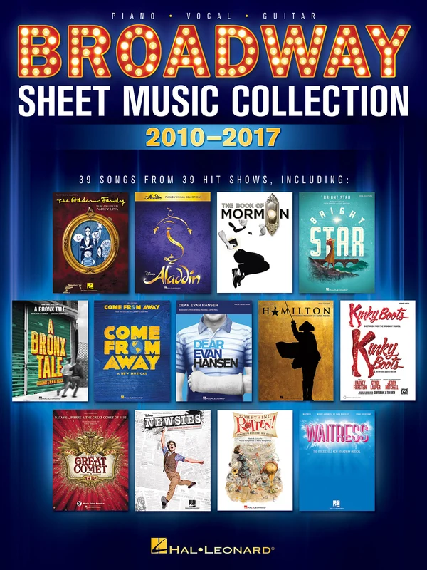 Broadway Sheet Music Collection: 2010-2017 百老匯