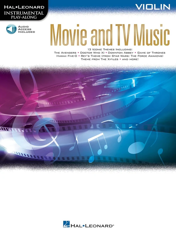 Movie and TV Music for Violin Instrumental Play-Along® Series 小提琴