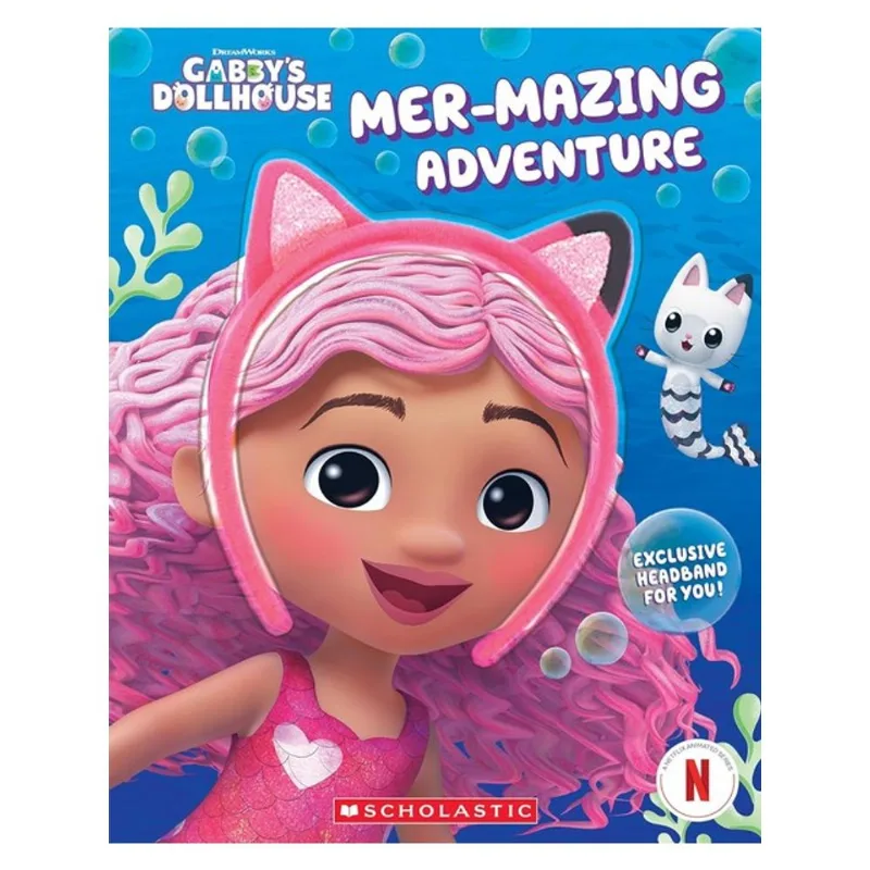 MER-MAZING ADVENTURE -GABBY'S DOLLHOUSE HEADBAND - VOL. 2