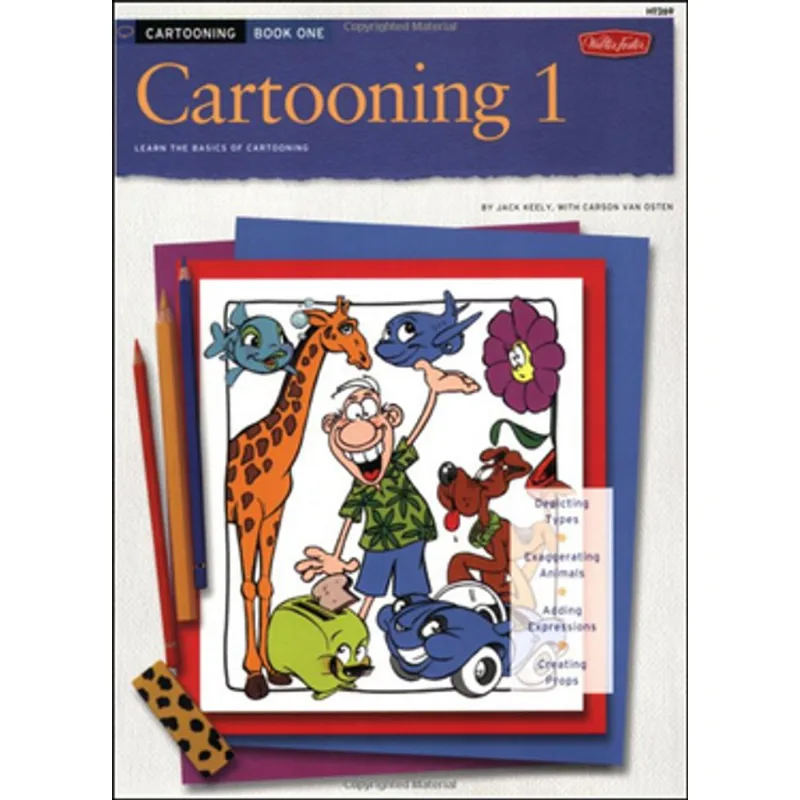 CARTOONING 1 - LEARN TO BASICS OF CARTOONING