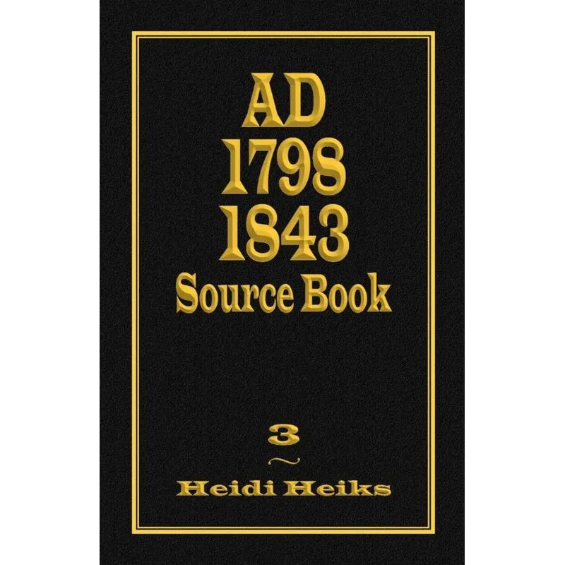 AD 1798 1843 Source Book