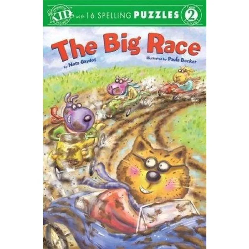 The Big Race - Level 2 - Book With 16 Puzzle Pieces