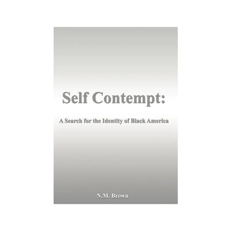 Self Contempt!