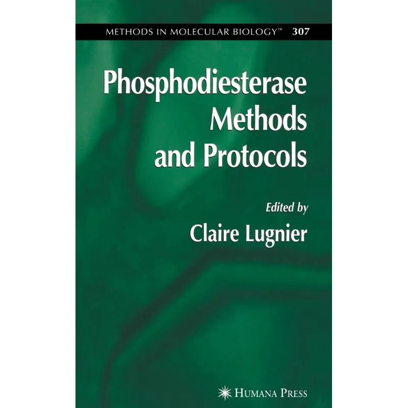 Phosphodiesterase Methods and Protocols