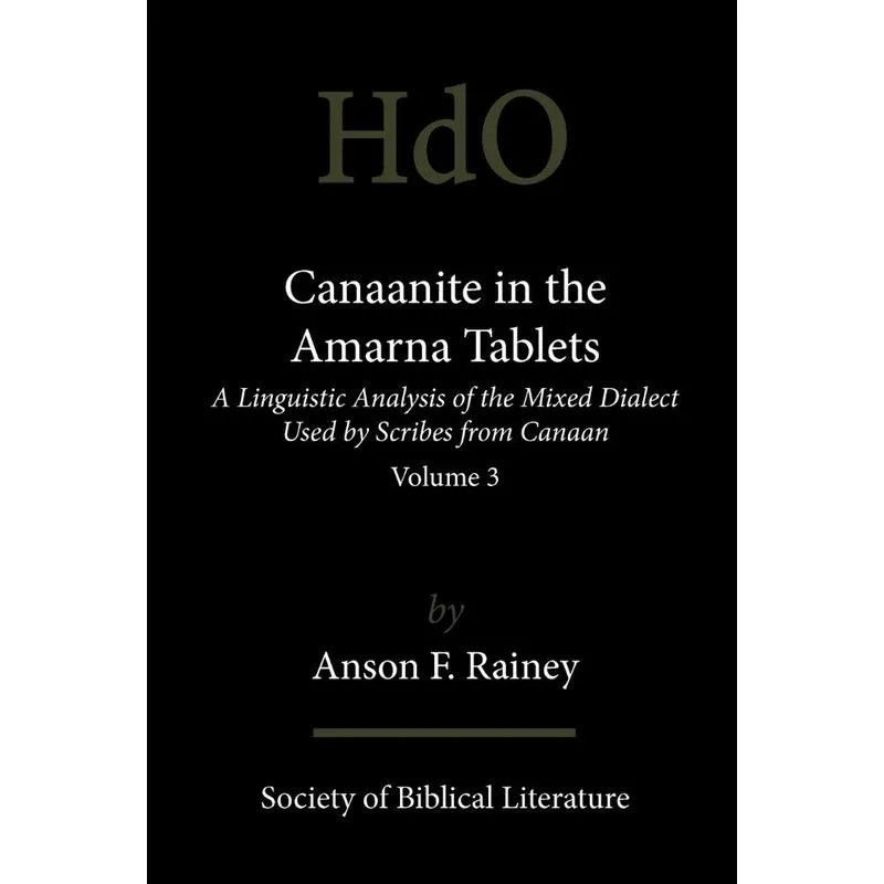 Canaanite in the Amarna Tablets