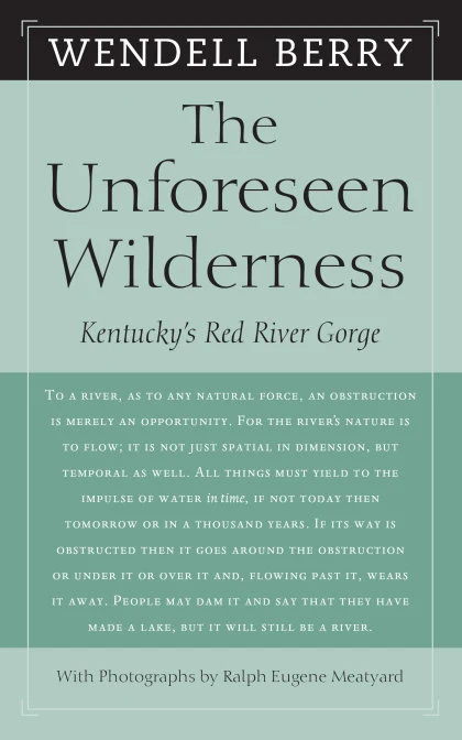 The Unforeseen Wilderness STANDARD