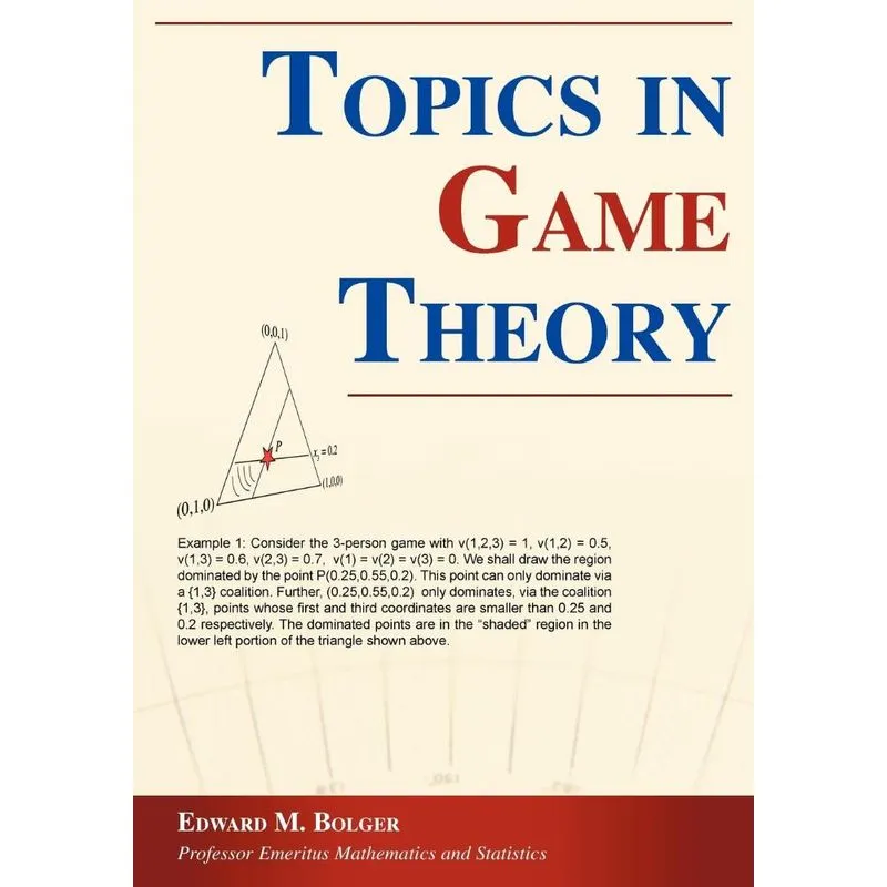 Topics in Game Theory