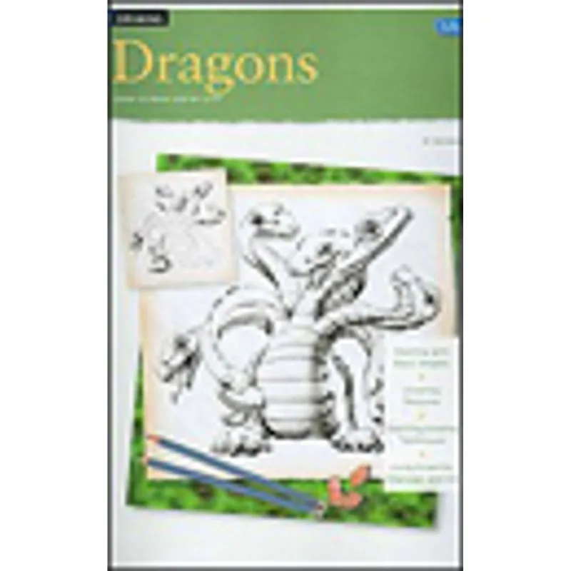 DRAGONS - LEARN TO DRAW STEP BY STEP