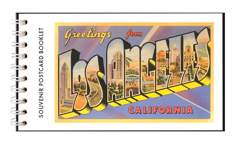 LOS ANGELES Postcard Booklet