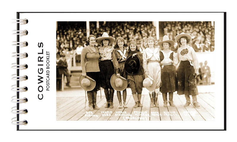 COWGIRLS Postcard Booklet