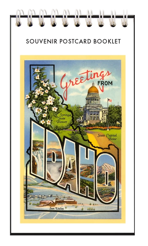 IDAHO Postcard Booklet
