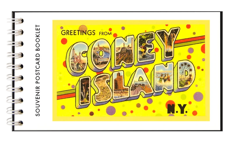 CONEY ISLAND Postcard Booklet