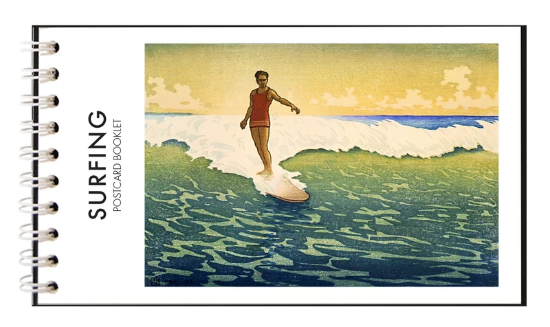 SURFING Postcard Booklet
