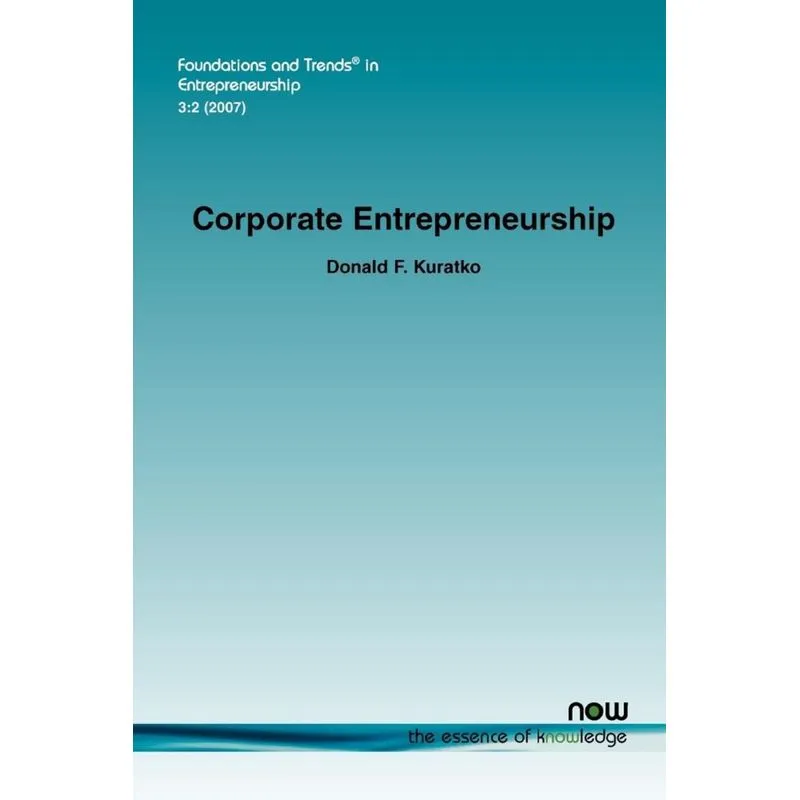 Corporate Entrepreneurship