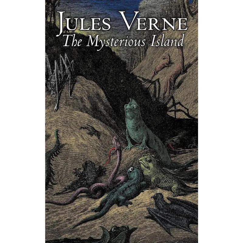The Mysterious Island by Jules Verne, Fiction, Fantasy & Magic