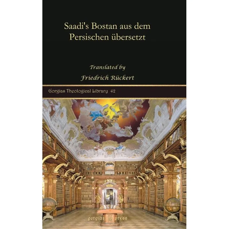 Saadis Bostan Aus Dem Persischen Ubersetzt