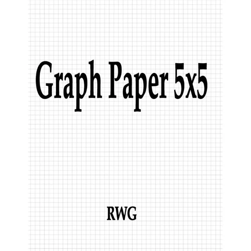 Graph Paper 5x5