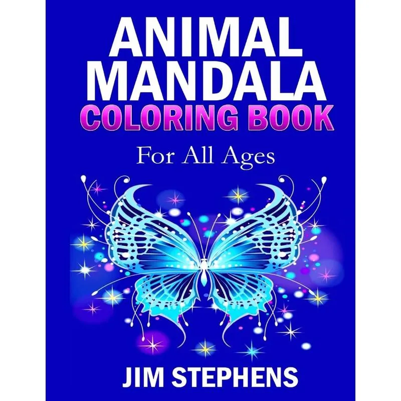 Animal Mandala Coloring Book
