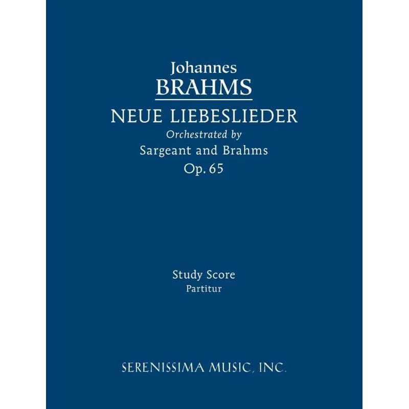 Neue Liebeslieder, Op.65
