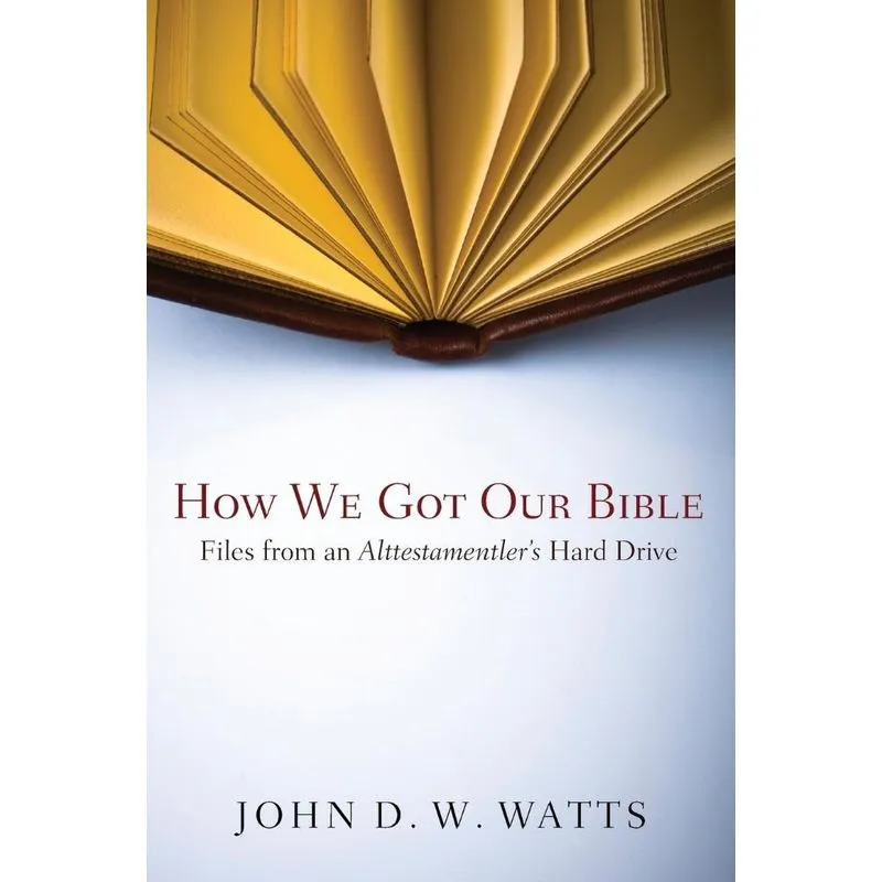 How We Got Our Bible
