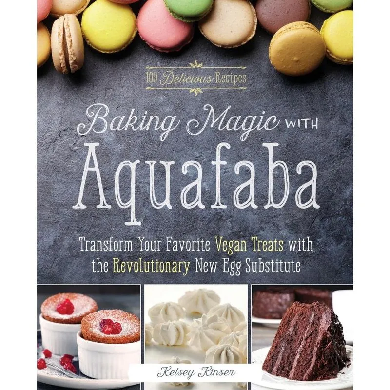 Livro Baking Magic with Aquafaba