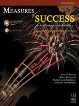 Measures of Success for String Orchestra-Violin Book 1