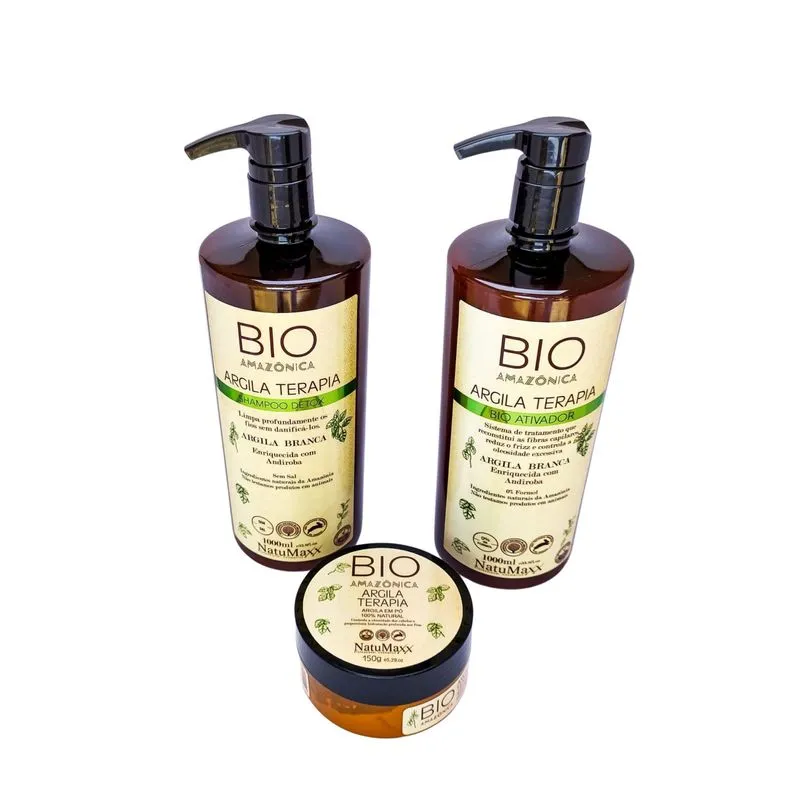 Natumaxx Bio Amazonica Kit Selagem Sem Fomrol 3x1