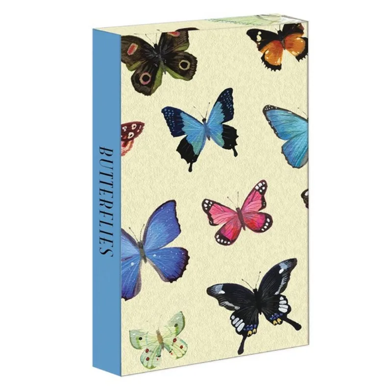 BUTTERFLIES 8-PEN SET