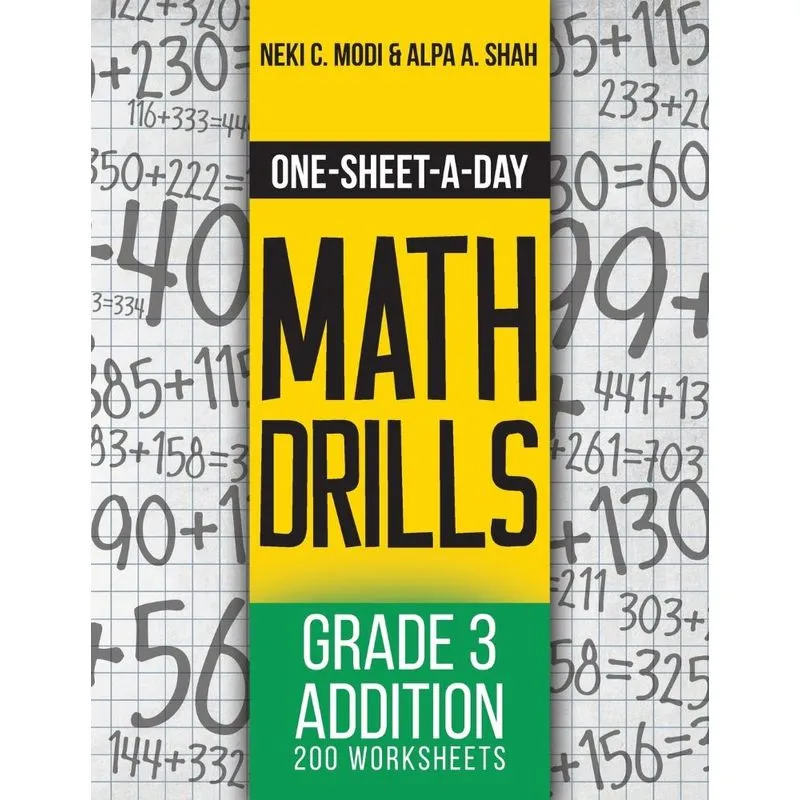 One-Sheet-A-Day Math Drills