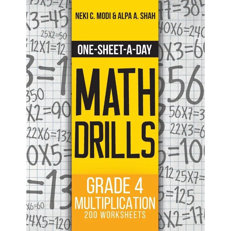 One-Sheet-A-Day Math Drills