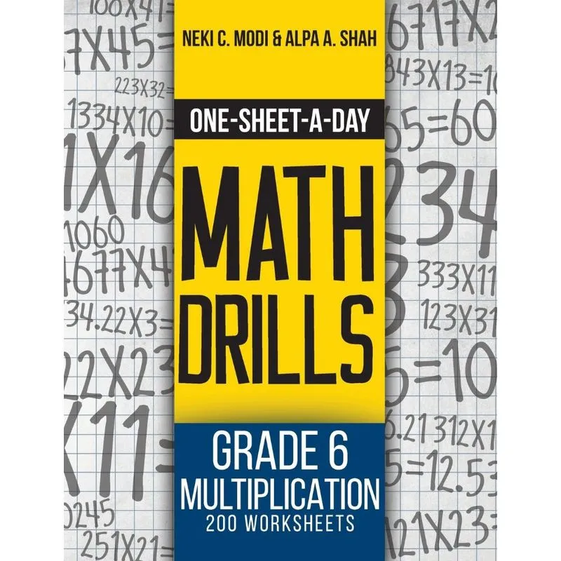 One-Sheet-A-Day Math Drills