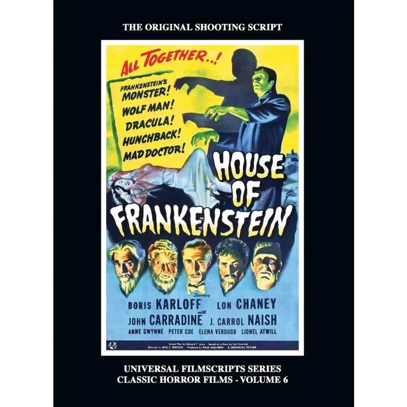 House of Frankenstein (Universal Filmscript Series, Vol. 6) (hardback)
