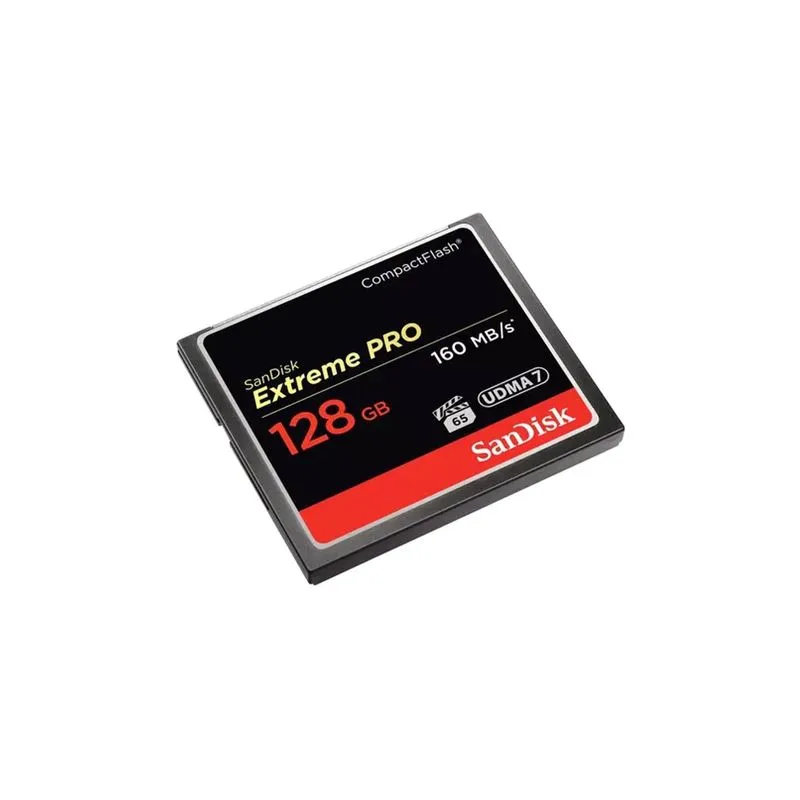 Cartão Memória Compactflash 128gb Sandisk Extreme Pro 160mbs