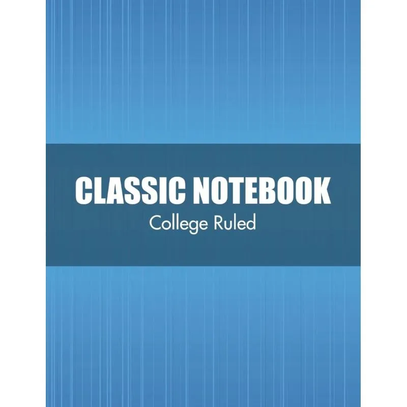 Classic Notebook (College Ruled)