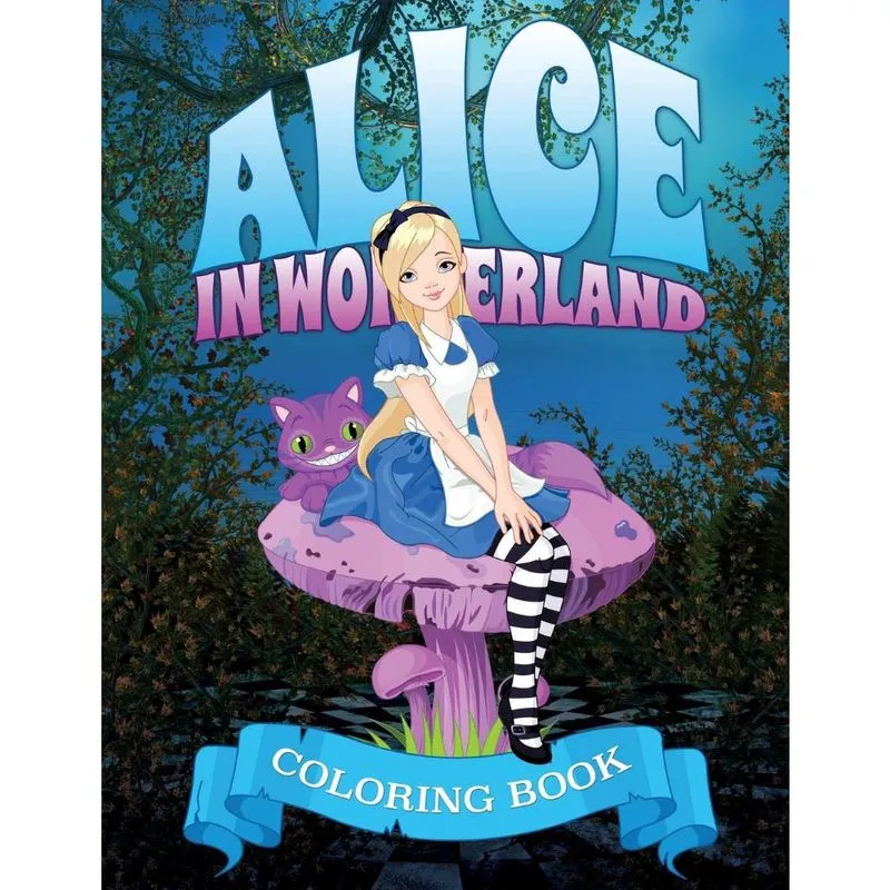 Alice in Wonderland Coloring Book