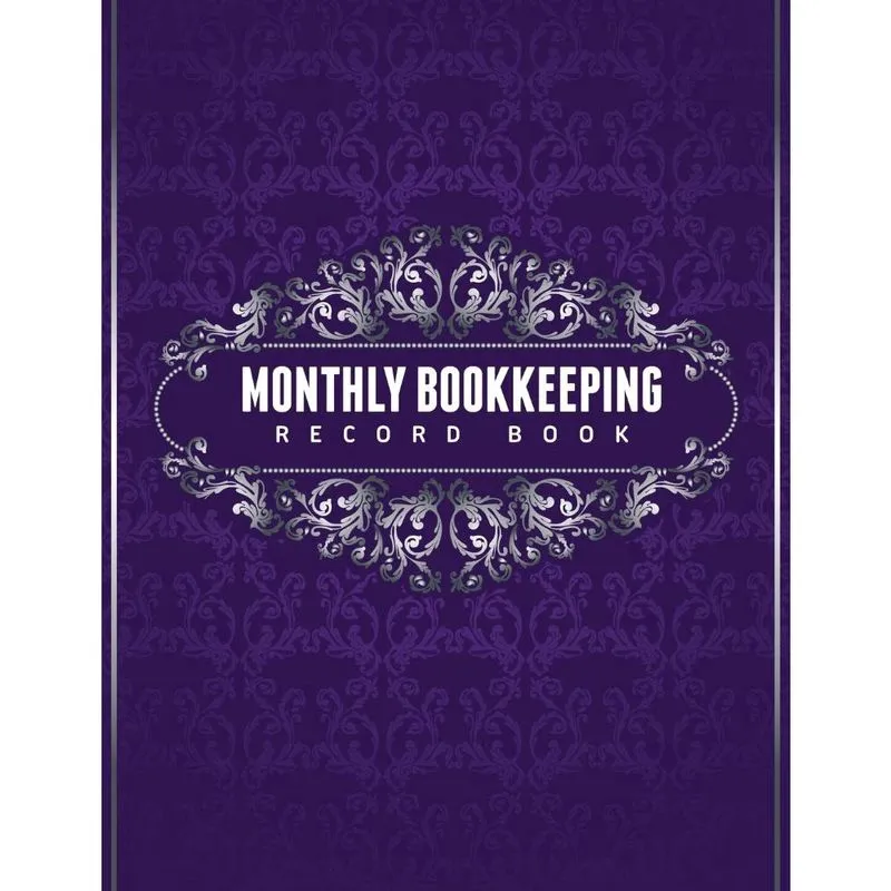 Monthly Bookkeeping Record Book