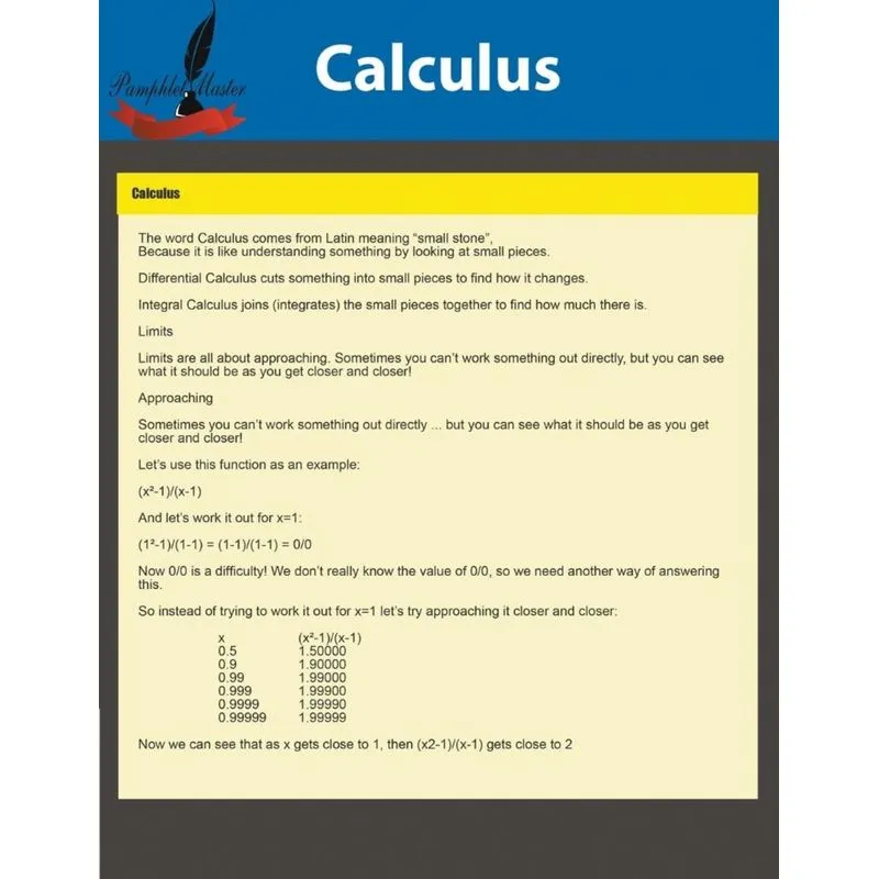 Calculus