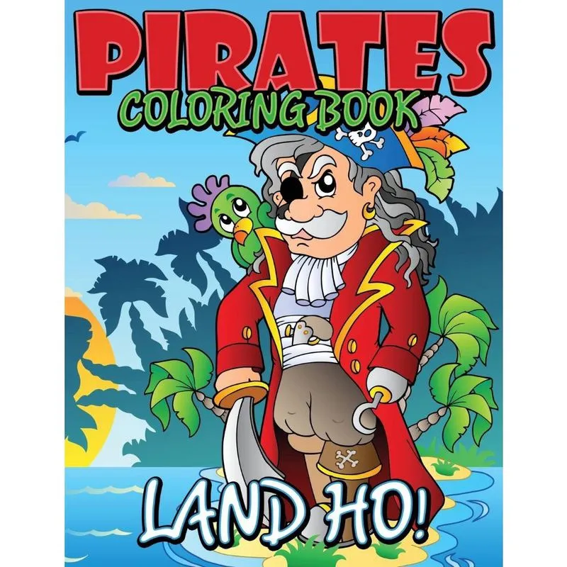Pirates Coloring Book (Land Ho! )