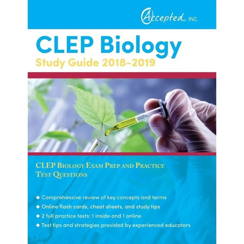 CLEP Biology Study Guide 2018-2019