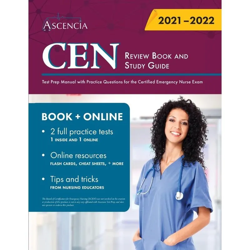 CEN Review Book and Study Guide