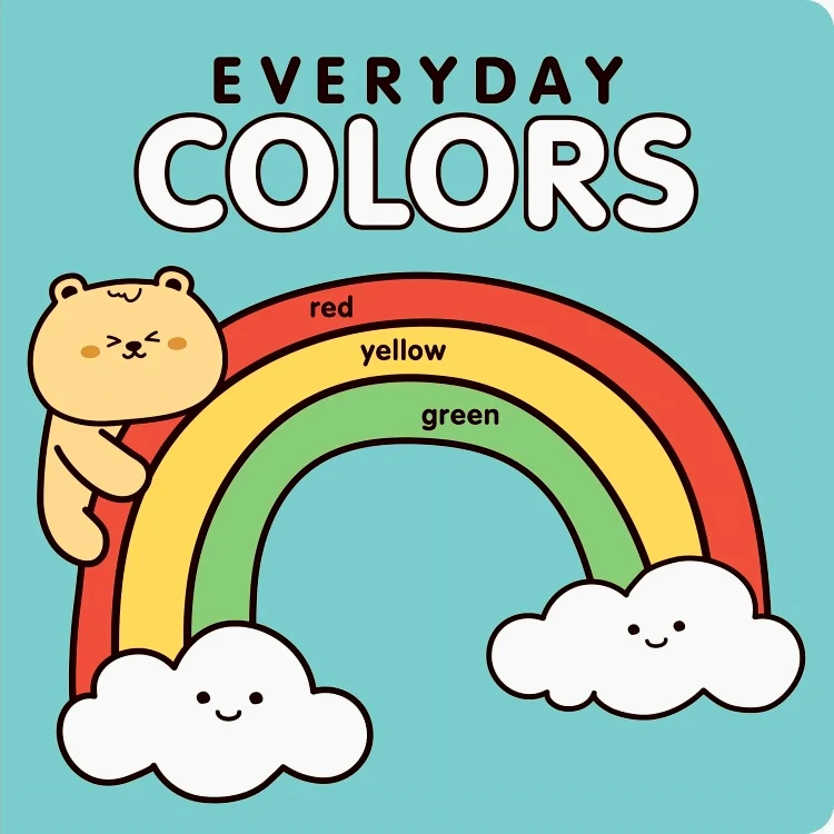 Everyday Colors: A Colorful Kawaii Board Book