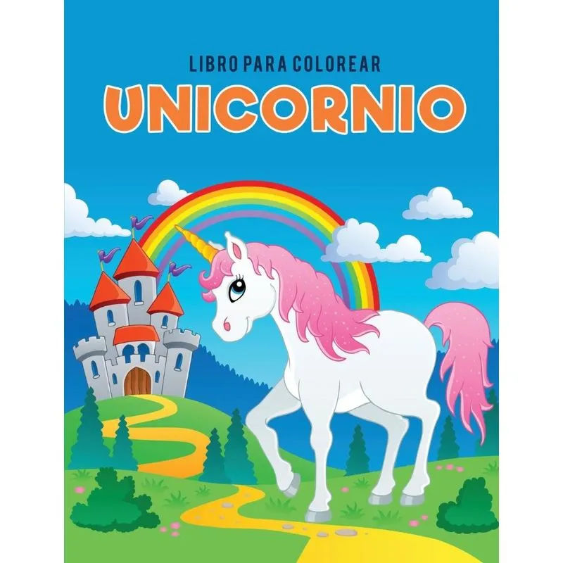 Libro para colorear unicornio