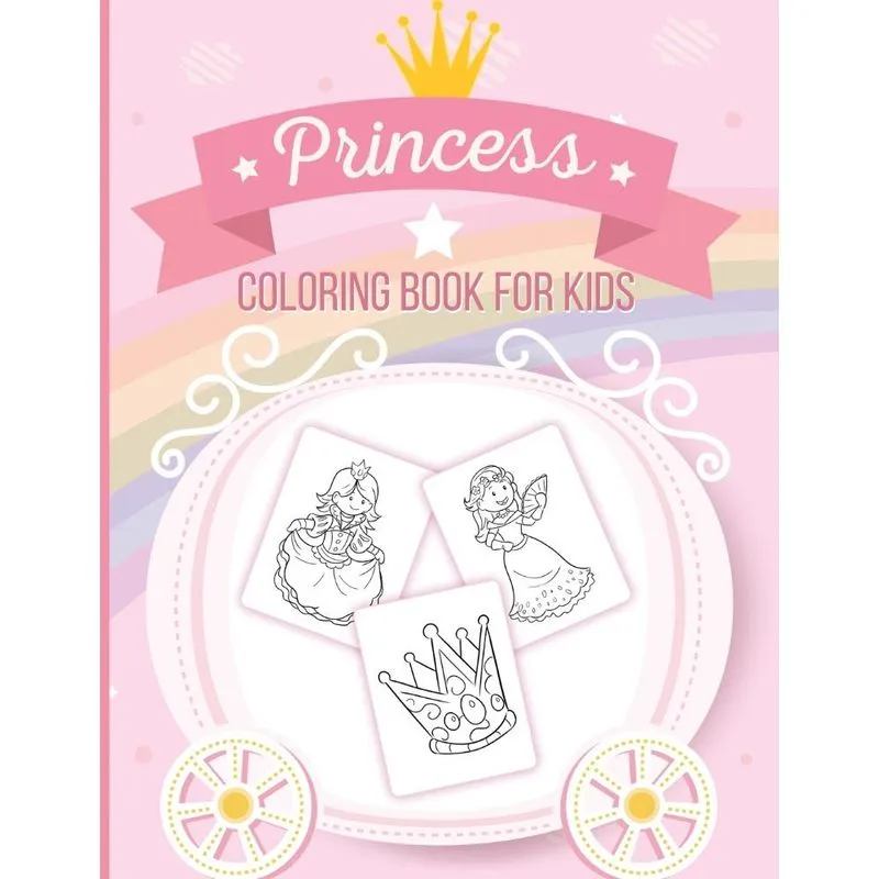 Princess Coloring Book For Kids