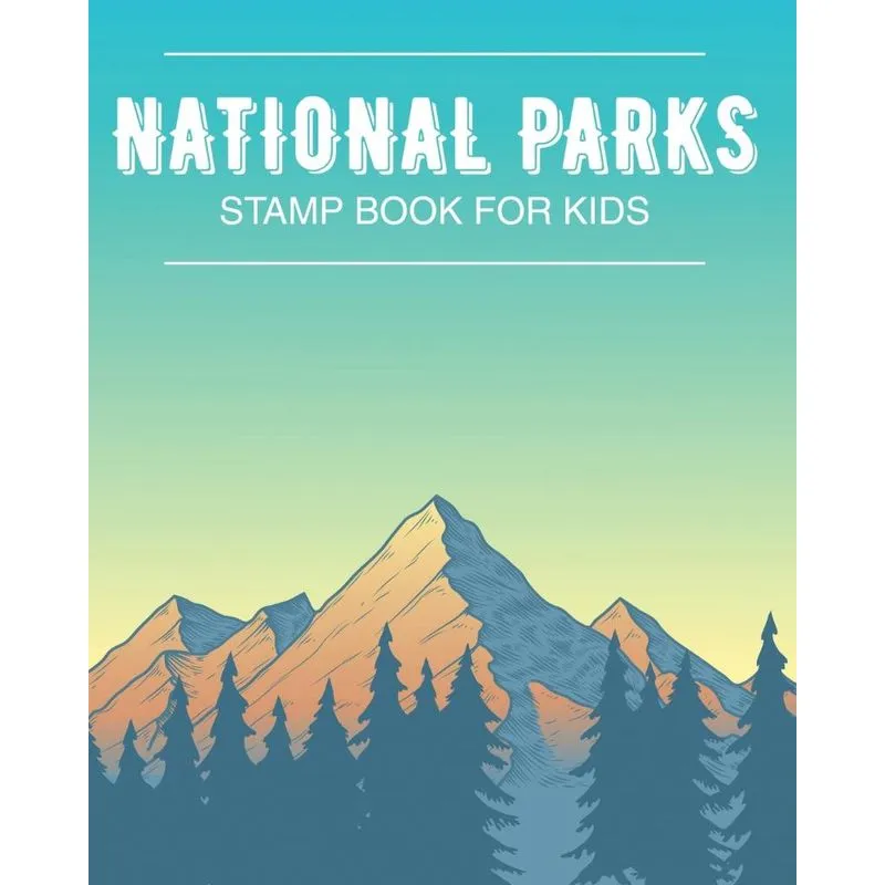 National Park Stamp Book For Kids