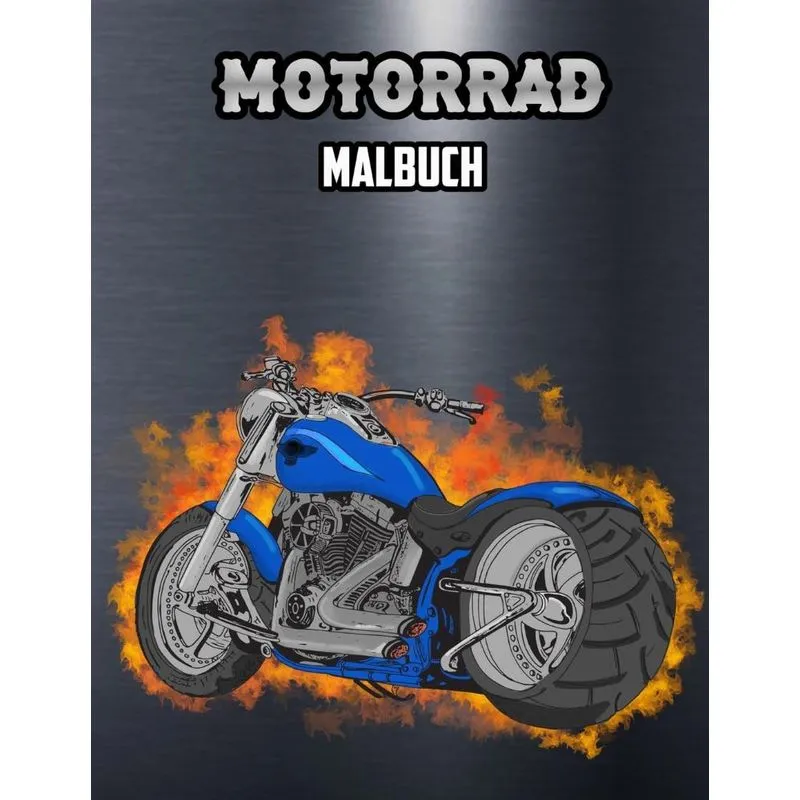 Motorrad Malbuch