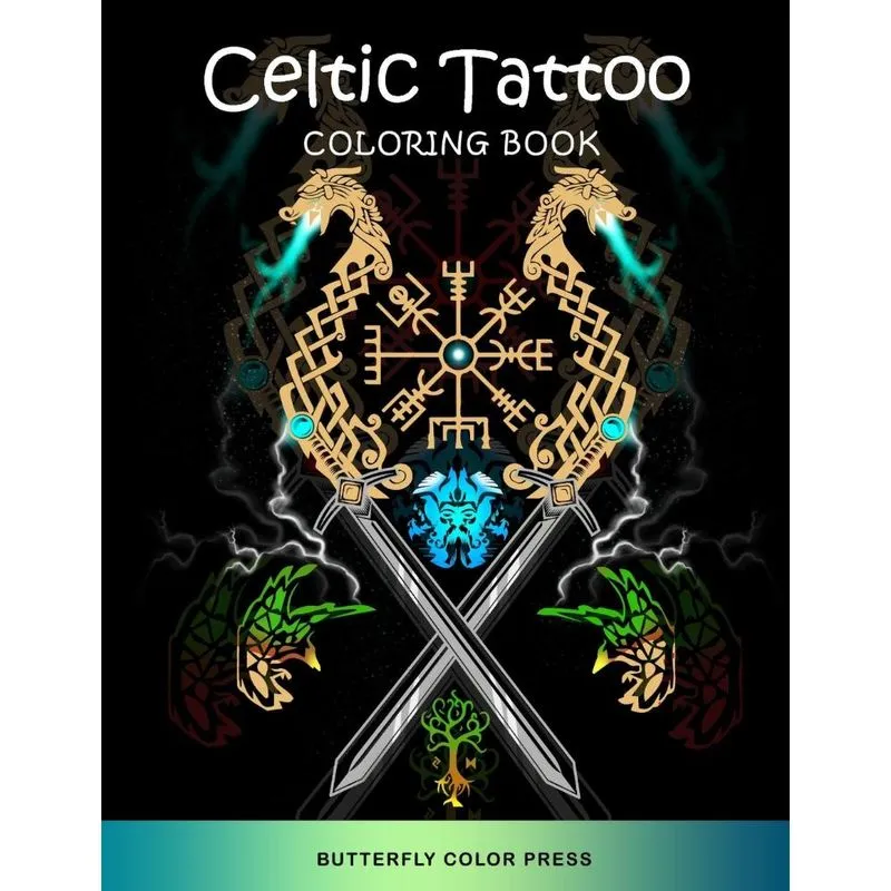 Celtic Tattoo Coloring Book