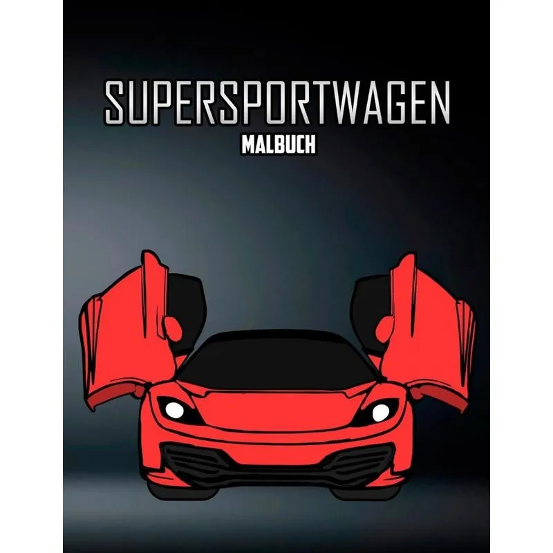 Supersportwagen Malbuch