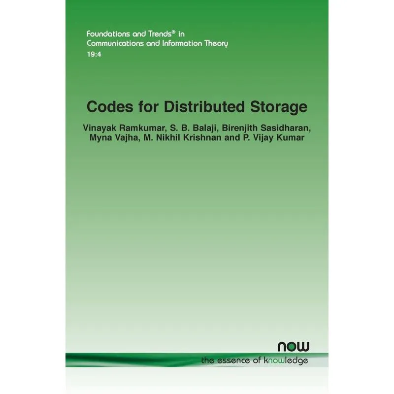 Codes For Distributed Storage