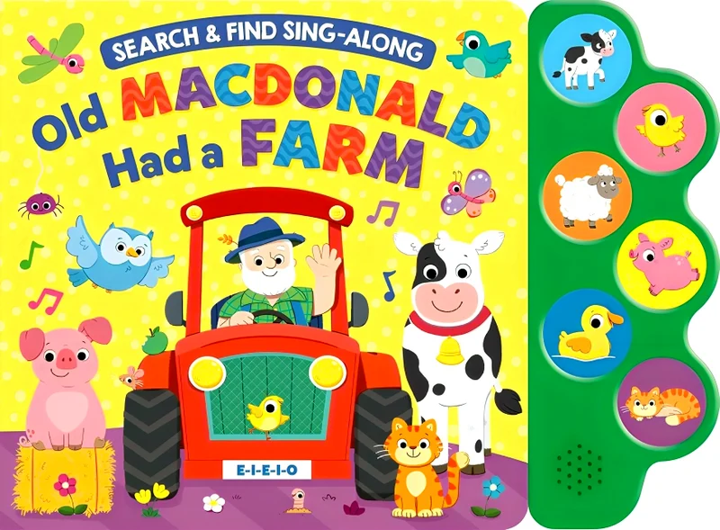 Search & Find: Old Macdonald (6-Button Sound Book)